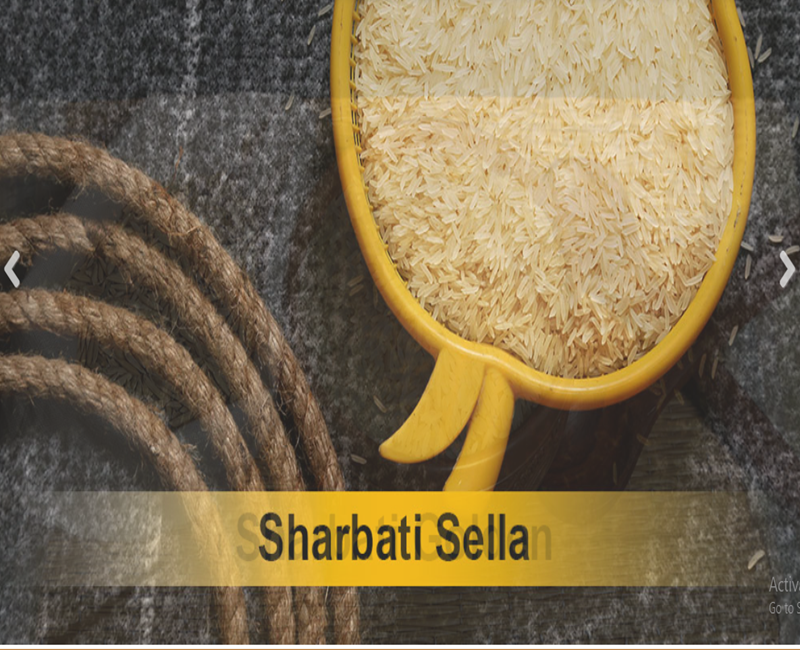 Sharbati Sella Basmati rice