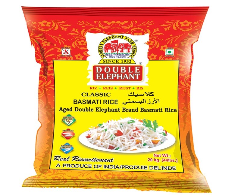 Double Elephant Classic Basmati Rice