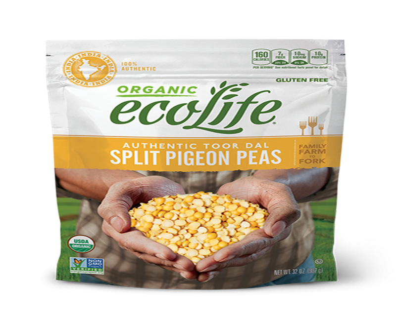eco life Authentic Split Pigeon Peas (Toor Dal)