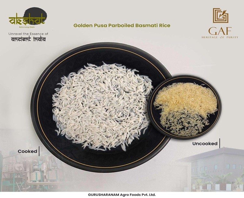 1509 Golden Basmati parboiled rice