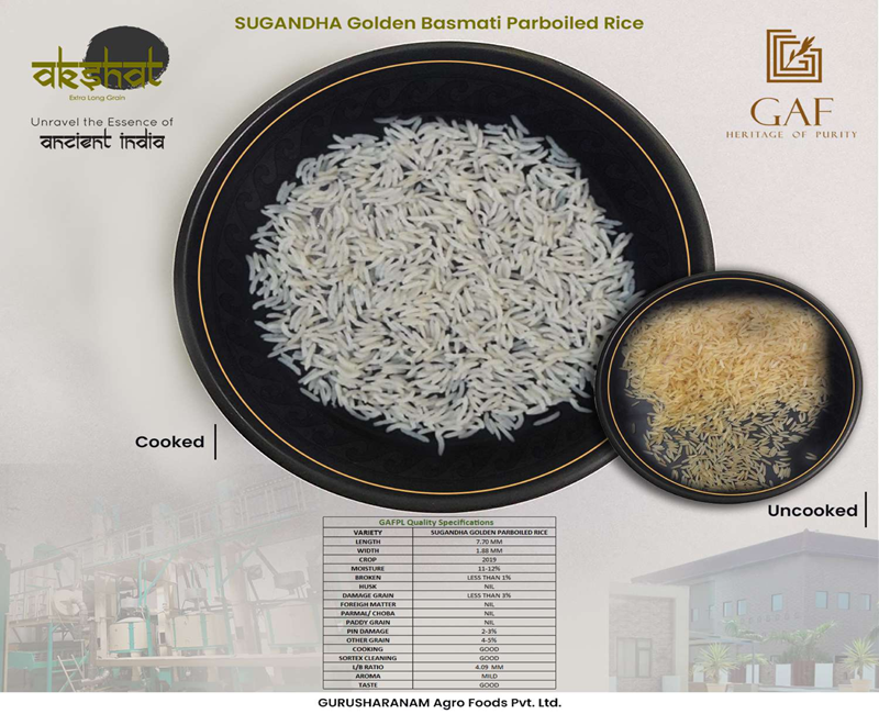 Sugandha Golden Basmati rice