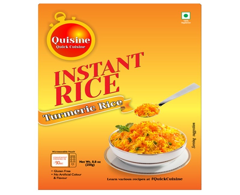 Instant Turmeric Rice