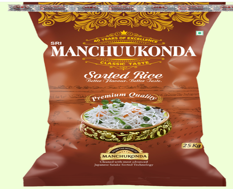 sri manchuukonda sorted rice
