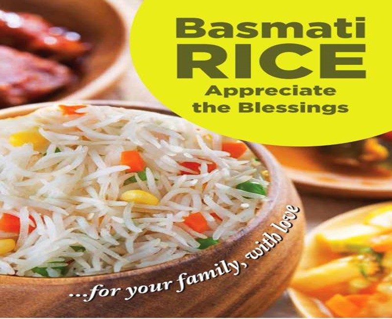 Basmati rice Appreciate the blessings