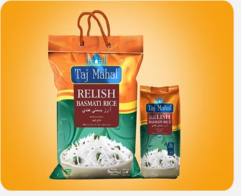Taj Mahal Relish Supreme Quality Steam Basmati Rice