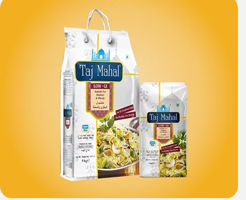 Taj Mahal Premium Quality Low GI Basmati Rice