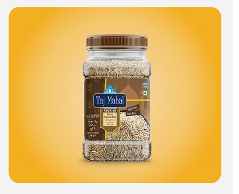 Taj Mahal Nourish Premium Quality Brown Basmati Rice