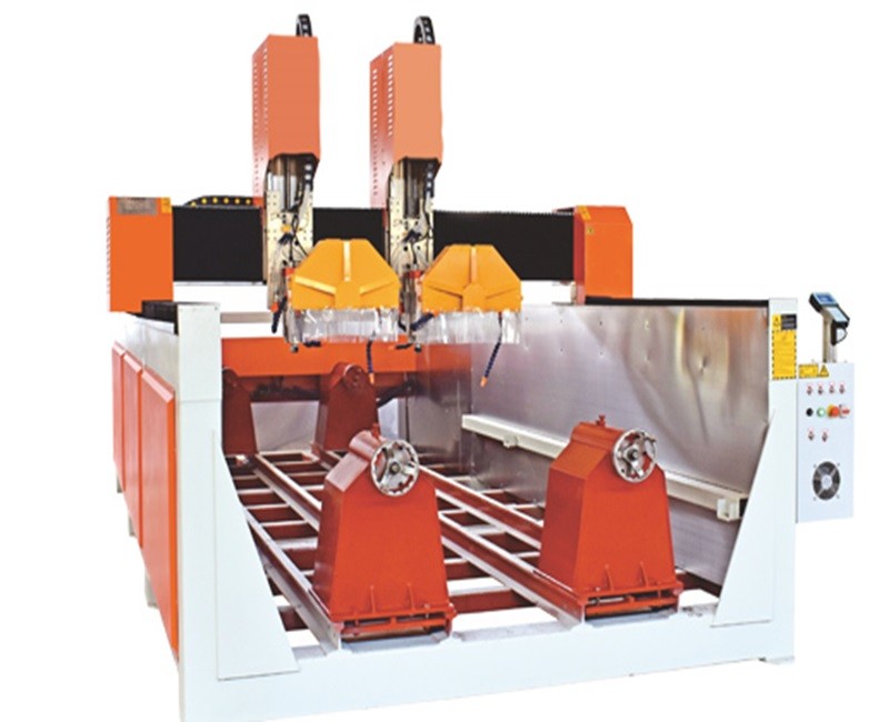CNC Rotary 4 Axis Double Spindle