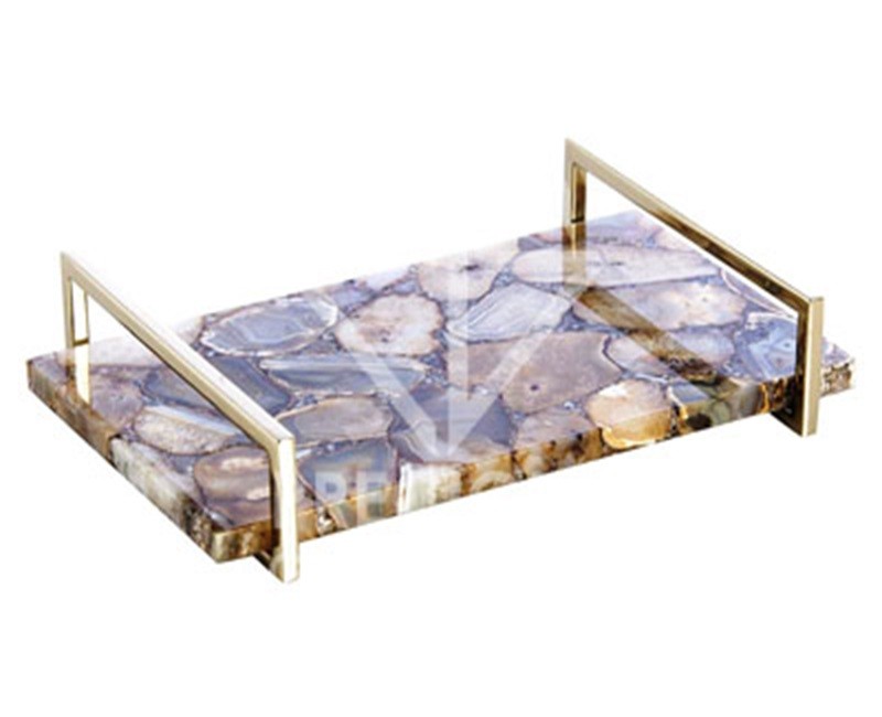 Brown Agate Tray