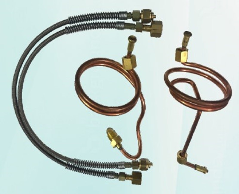 Tail pipes copper | SS Braided